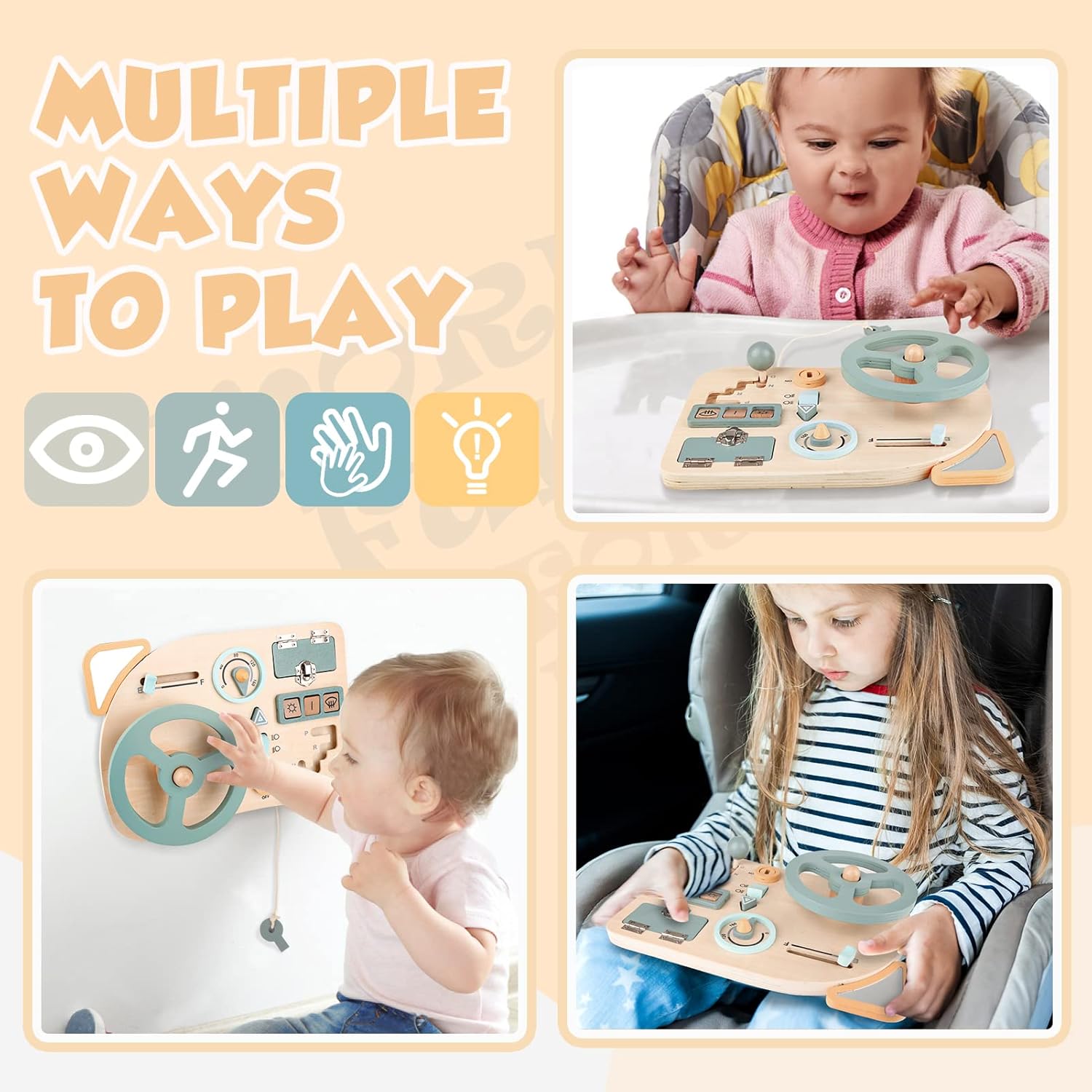 Puzzle con números de madera Nemi Kids