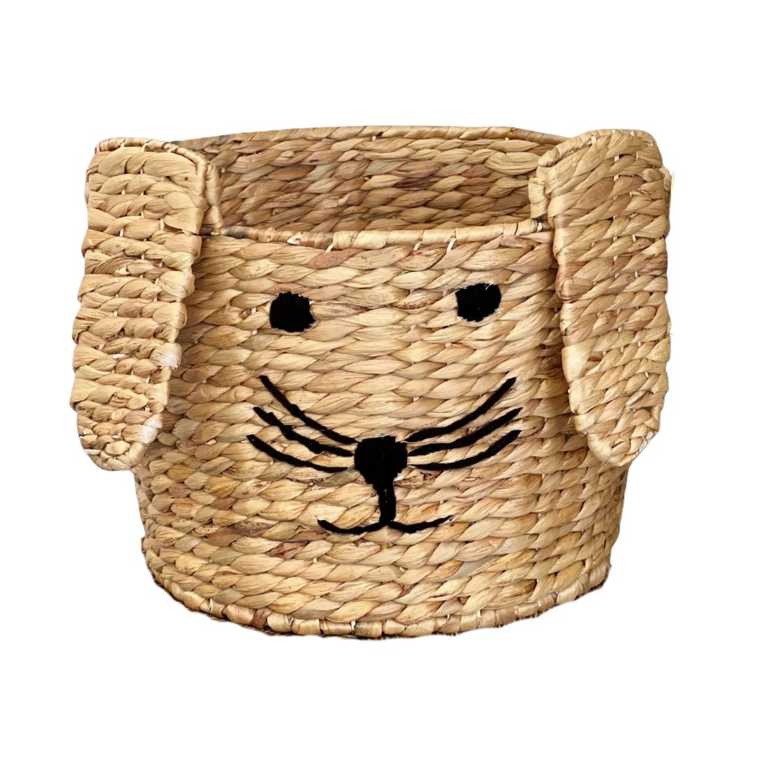 Cesta de jacinto de água Coelho - Choupy