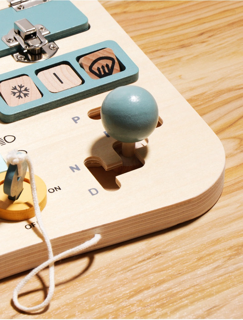 Puzzle con números de madera Nemi Kids