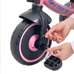 7-in-1 folding children's tricycle from 1 to 4 years old