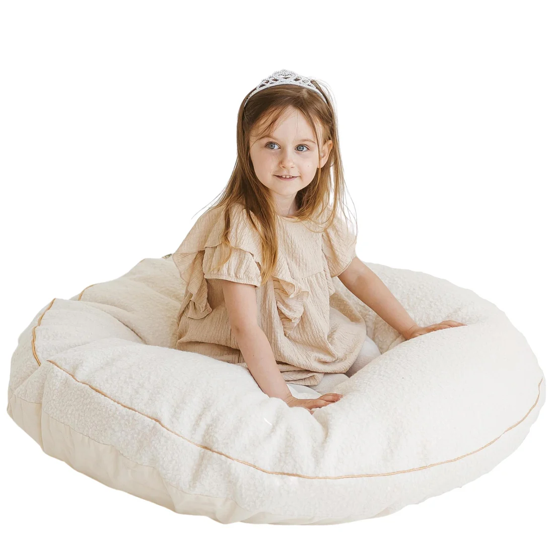 Tipi infantil con esterilla, dispositivo de fijación y guirnalda 120Lx120lx150H