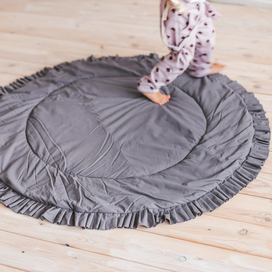 Tipi infantil con esterilla, dispositivo de fijación y guirnalda 120Lx120lx150H