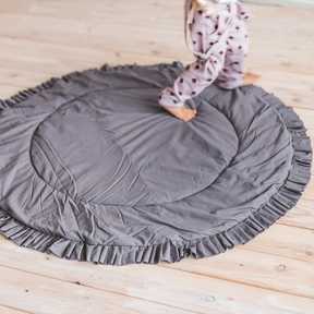 Tipi infantil con esterilla, dispositivo de fijación y guirnalda 120Lx120lx150H
