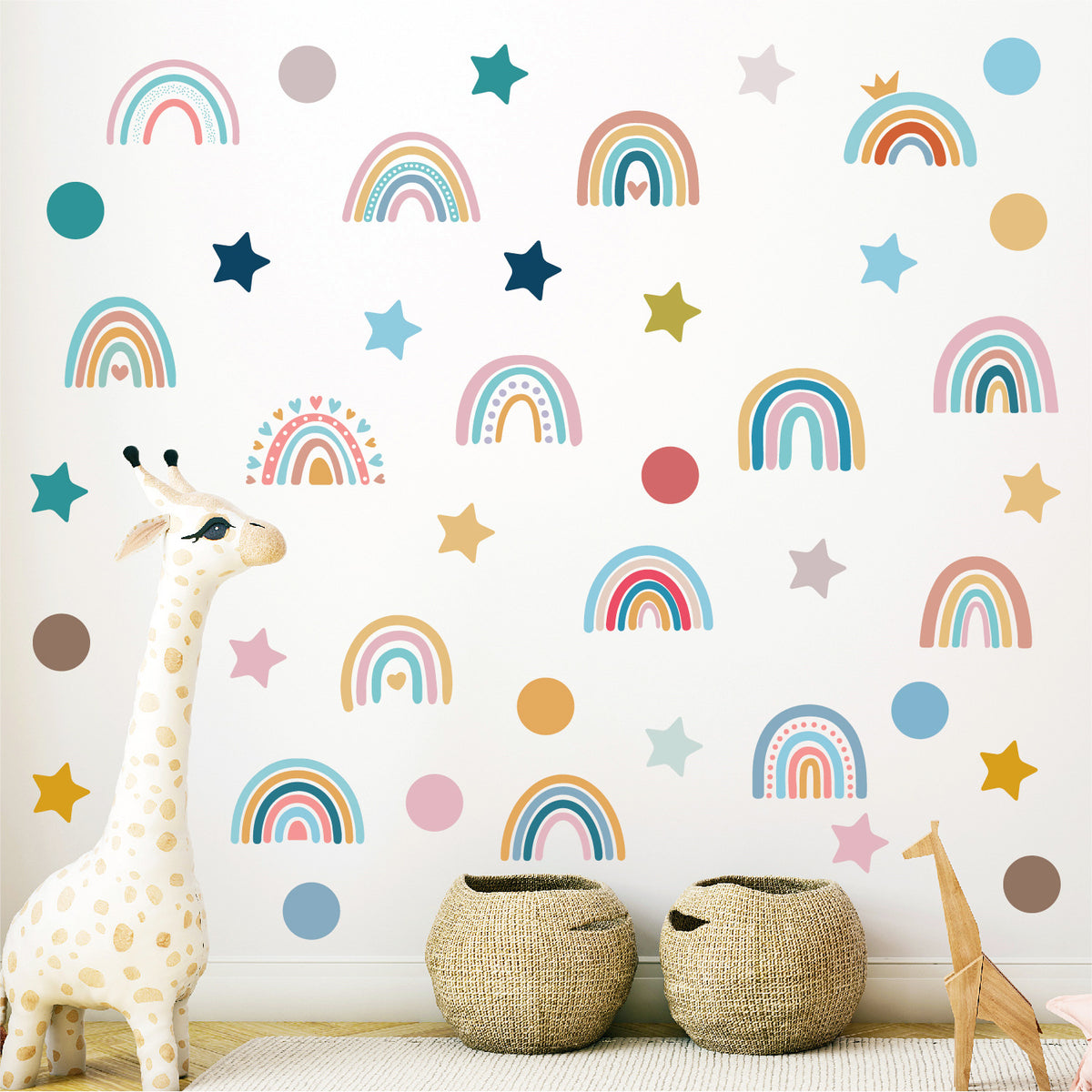 Sticker arc en ciel 78 Stickers
