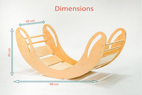 Bascule Montessori Smile en bois