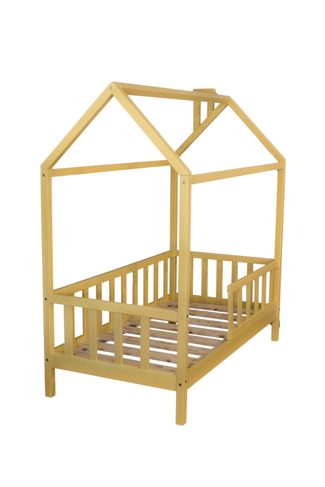 Lit cabane enfant en bois 80x160